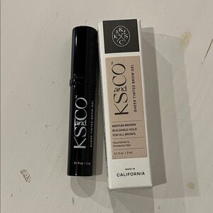 KS and Co Sheer Tinted Brow Gel - Medium Brown